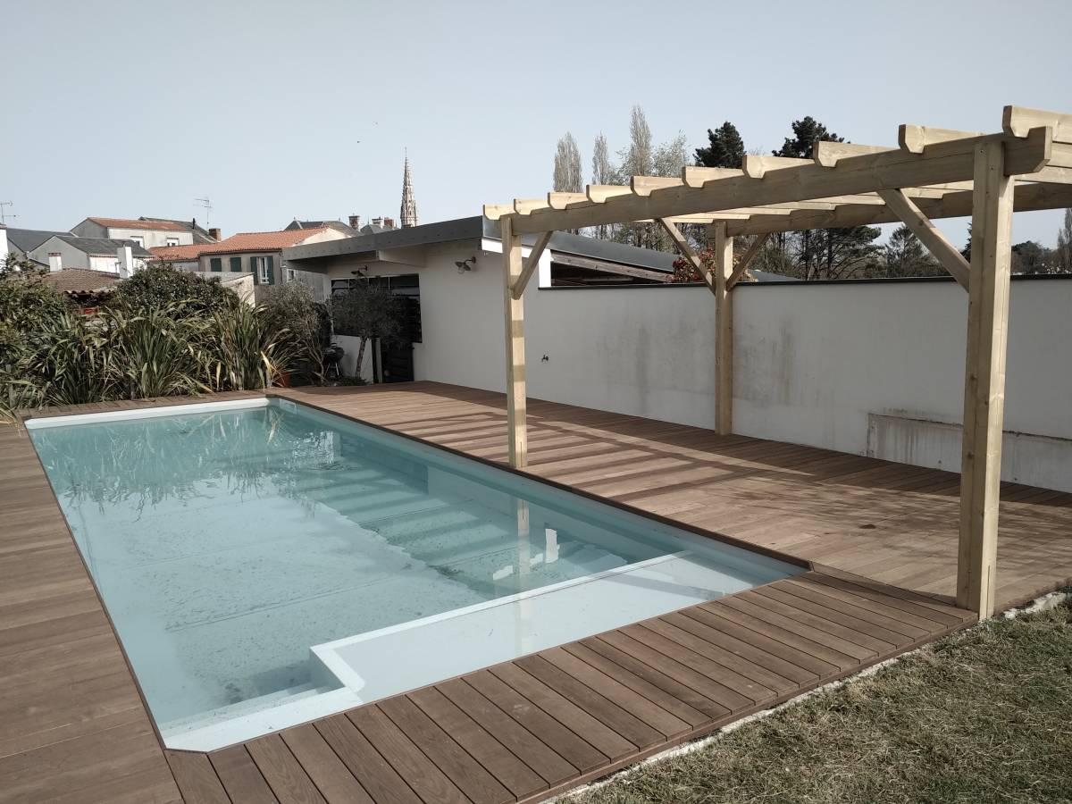 fabrication terrasse pour piscine