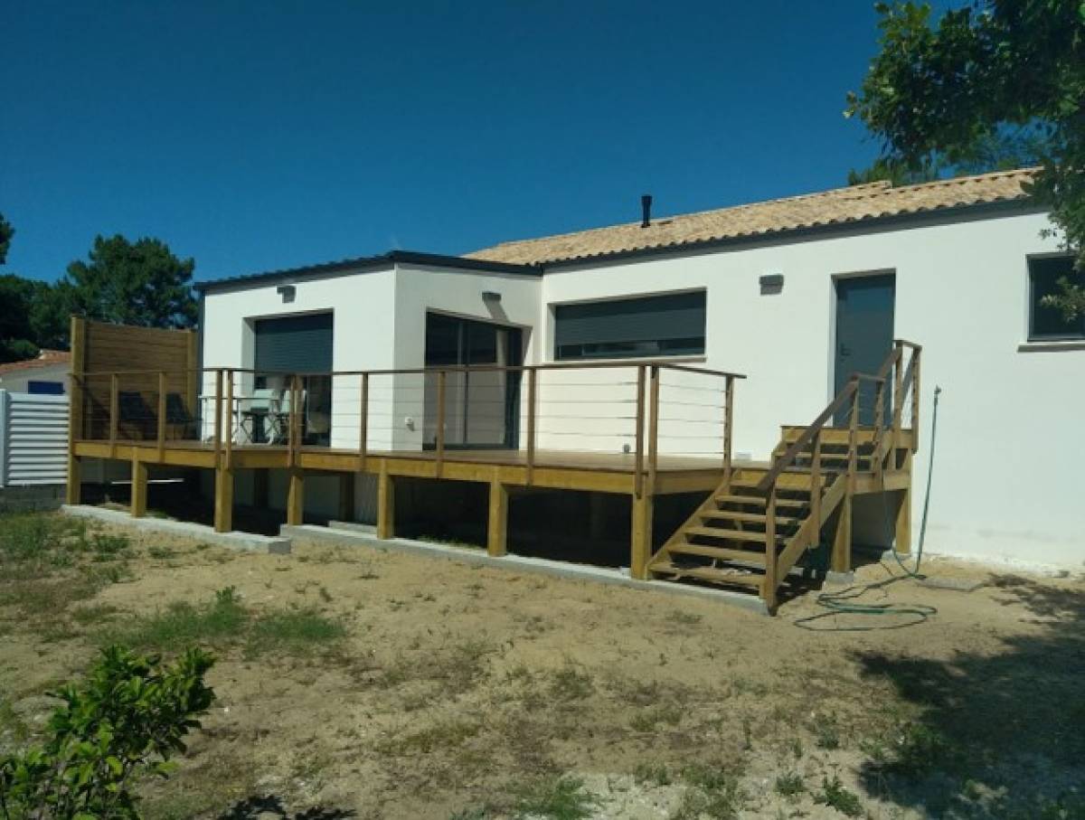 RSBOIS Réalisation terrasse piloti